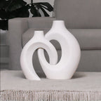 Interlocking Ceramic Vases