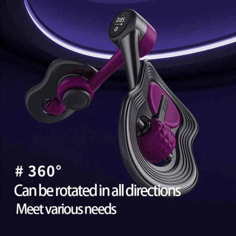 Kegel Exerciser – 360° rotatable hinge, soft silicone, LCD counter