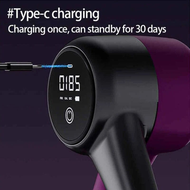 Kegel Exerciser – 360° rotatable hinge, soft silicone, LCD counter