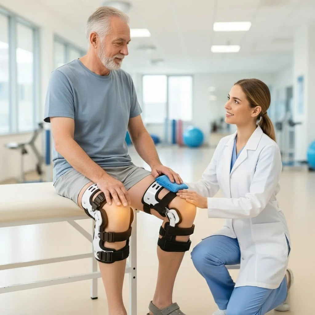 Knee Support Brace – adjustable, left or right, water-resistant