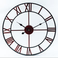 Large Open Frame Wall Clock