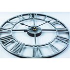 Large Open Frame Wall Clock