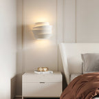 Layered White Wall Light