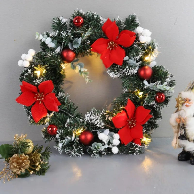 LED Christmas Wreath
