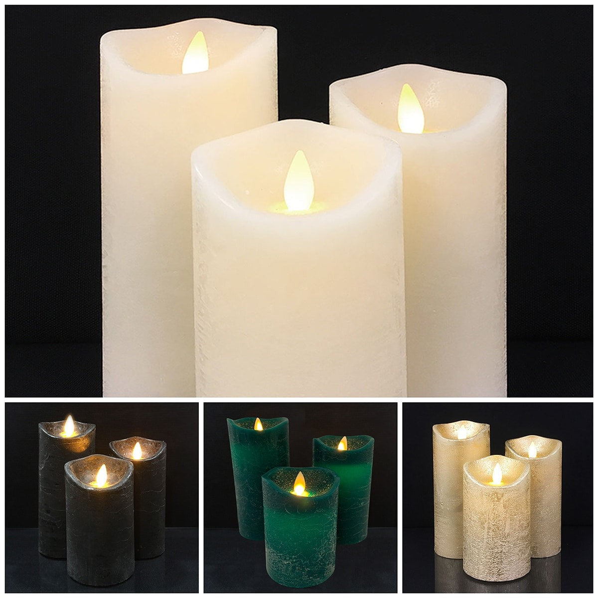LED Pillar Candles