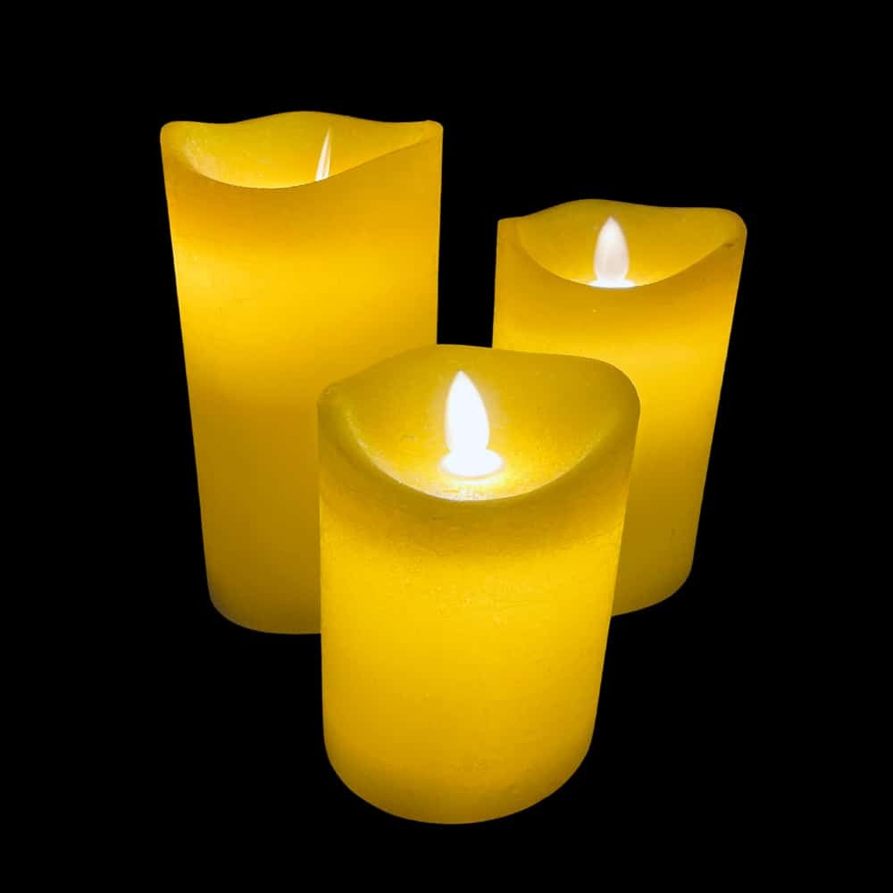 LED Pillar Candles