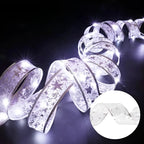 LED Shimmer Ribbon Garland