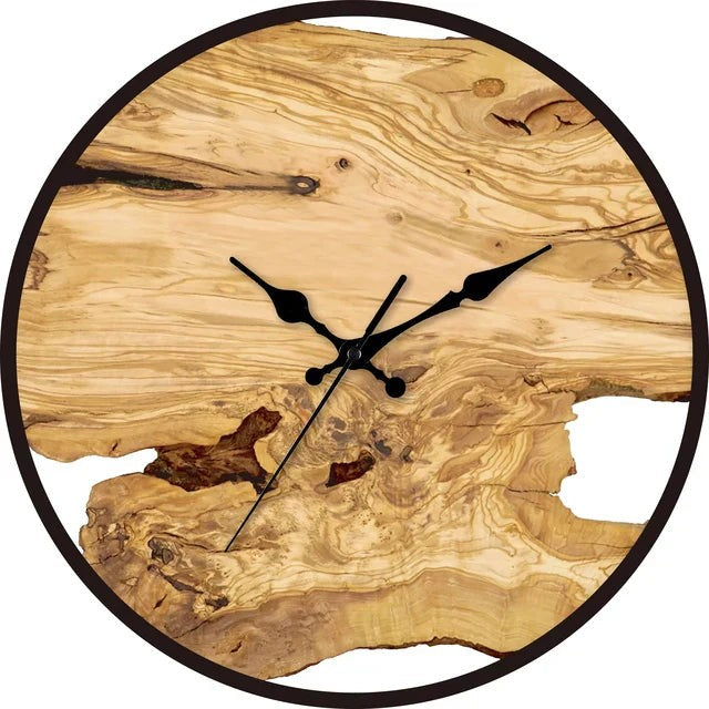 Live Edge Wall Clock
