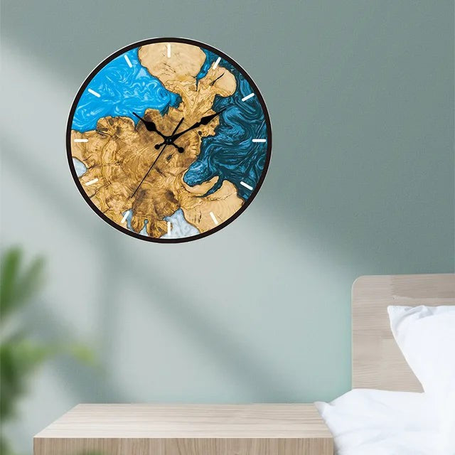 Live Edge Wall Clock