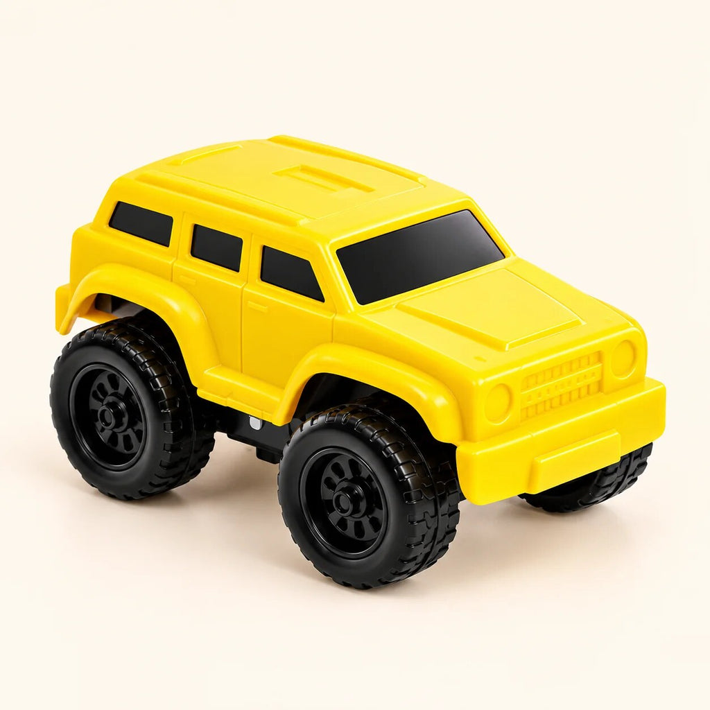 Magnetic Climbing Car – multi-colour toy, smooth surface, interactive play