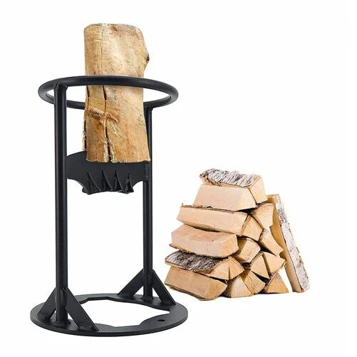 Manual Wood Splitter – steel construction, hand-operated, compact