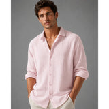 Men's Linen Button Shirt – short sleeve, relaxed fit, lightweight