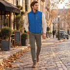 Men's Softshell Gilet – wind-resistant, four-way stretch, pockets