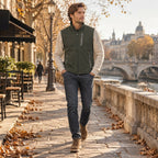 Men's Softshell Gilet – wind-resistant, four-way stretch, pockets