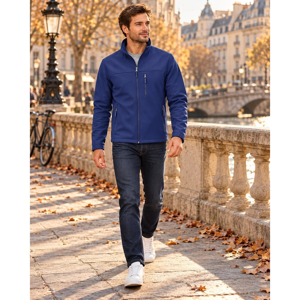Men's Softshell Jacket – waterproof, fleece lined, lightweight