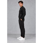 Men's Textured Tracksuit – full-zip jacket and tapered joggers