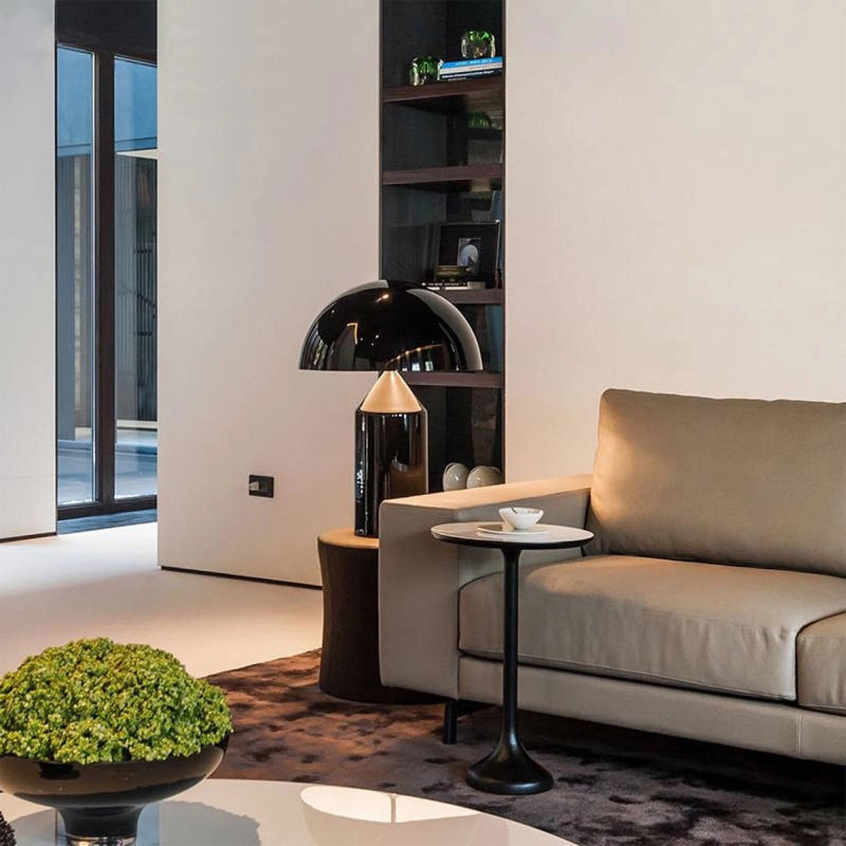Metal Dome Table Lamp