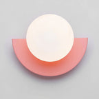 Metal Wall Light – matte finish, slim profile, seven colours