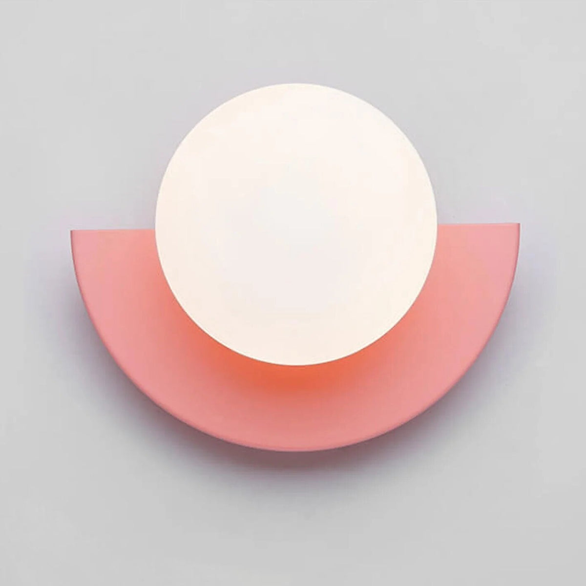 Metal Wall Light – matte finish, slim profile, seven colours