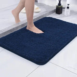 Microfibre Bath Mat – absorbent soft pile, non-slip backing