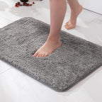 Microfibre Bath Mat – absorbent soft pile, non-slip backing
