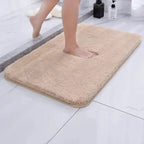 Microfibre Bath Mat – absorbent soft pile, non-slip backing