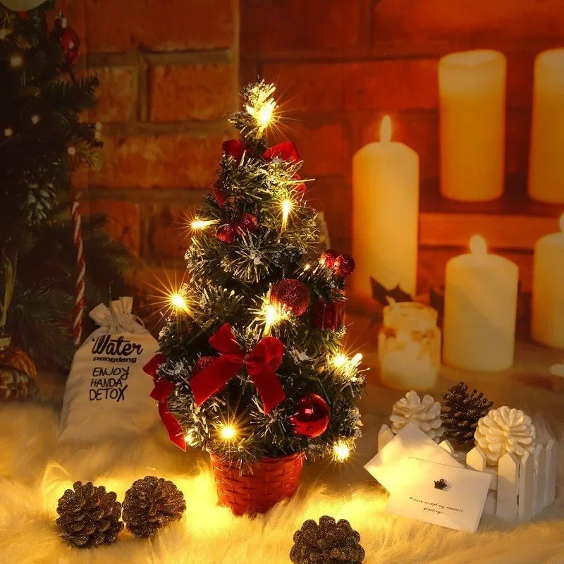 Mini Christmas Tree with Lights