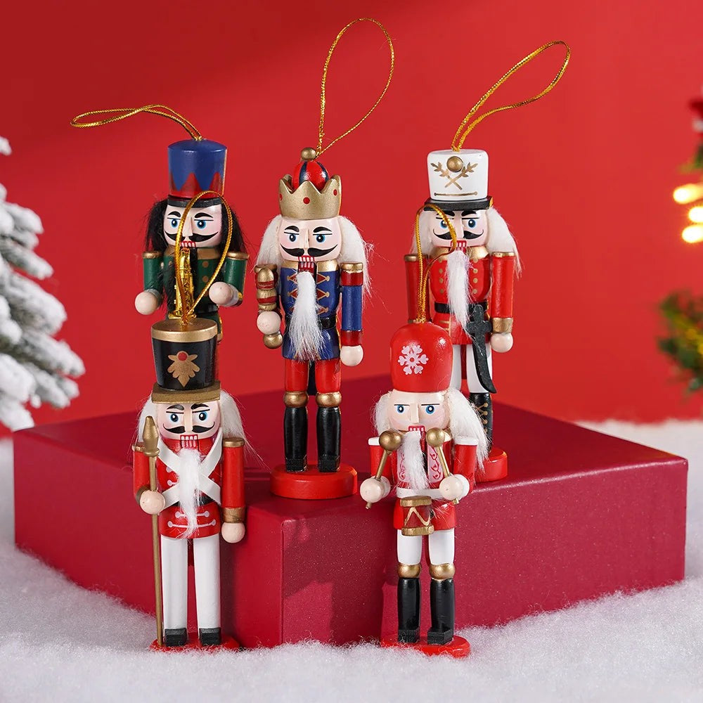Mini Nutcracker Tree Decorations