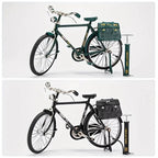 Miniature Bicycle Model – vintage assembly, metal construction