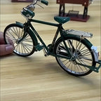 Miniature Bicycle Model – vintage assembly, metal construction