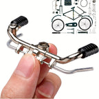 Miniature Bicycle Model – vintage assembly, metal construction