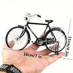 Miniature Bicycle Model – vintage assembly, metal construction