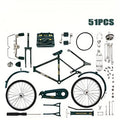 Miniature Bicycle Model – vintage assembly, metal construction