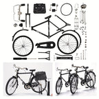 Miniature Bicycle Model – vintage assembly, metal construction