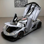 Miniature Sports Car – gold accents, butterfly doors, display model
