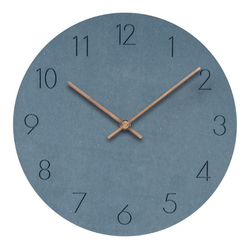 Minimalist Wooden Wall Clock
