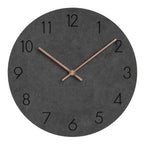 Minimalist Wooden Wall Clock