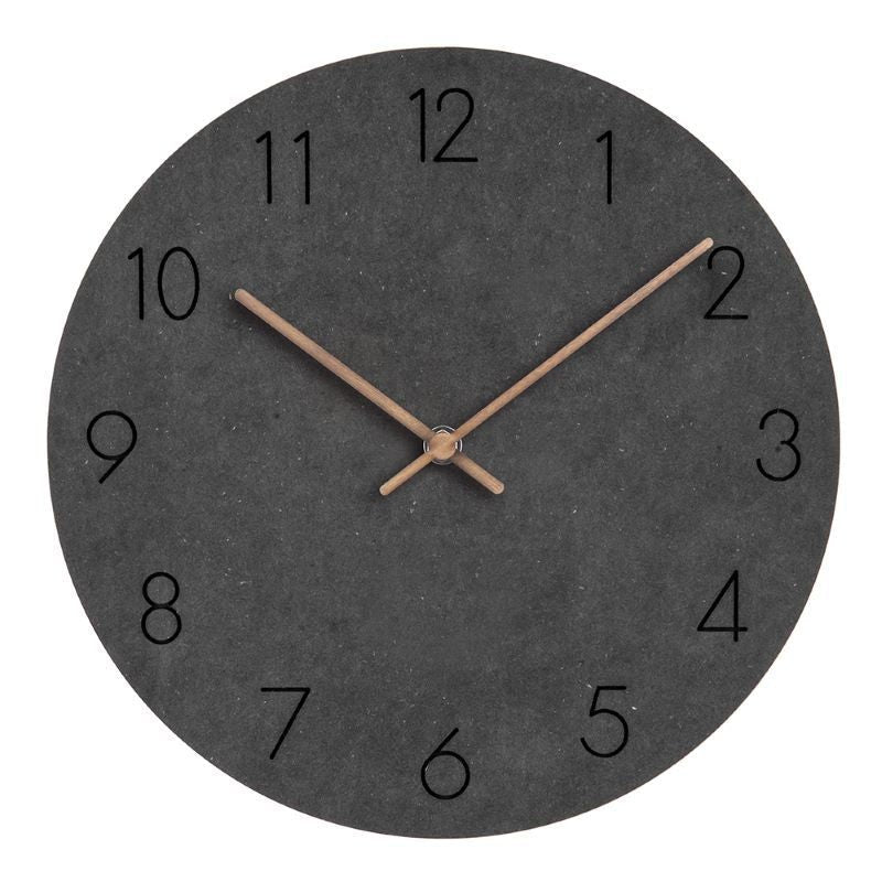 Minimalist Wooden Wall Clock