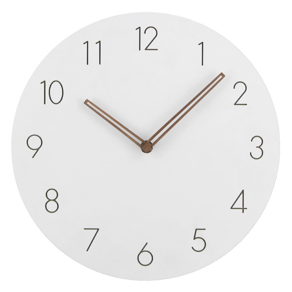 Minimalist Wooden Wall Clock