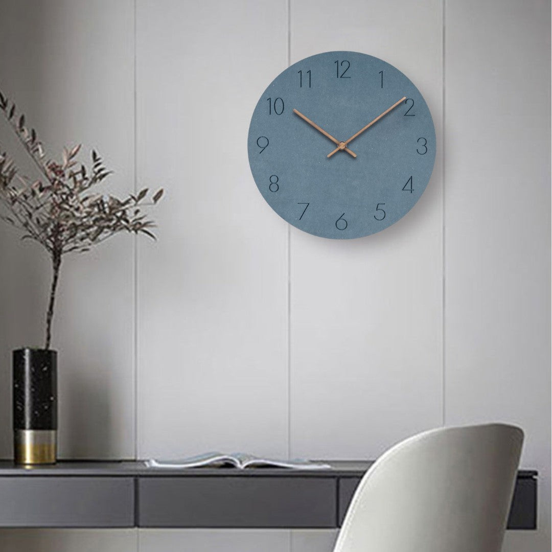 Minimalist Wooden Wall Clock