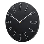 Modern Silent Wall Clock – minimalist design, quartz movement