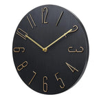 Modern Silent Wall Clock – minimalist design, quartz movement