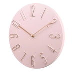 Modern Silent Wall Clock – minimalist design, quartz movement