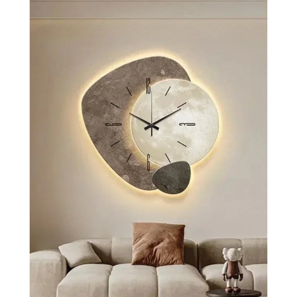 Moon Wall Clock