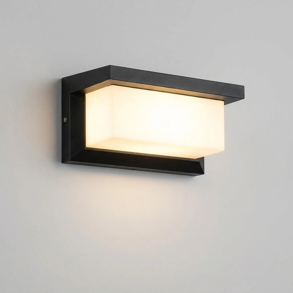 Motion Sensor Wall Light – modern aluminium, automatic activation