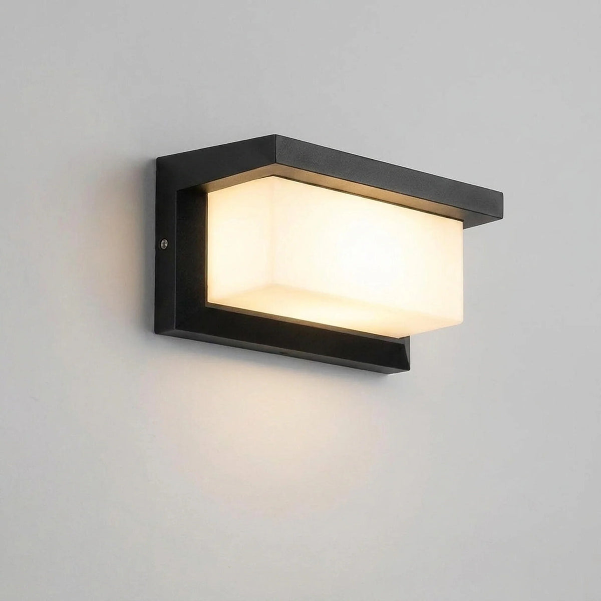 Motion Sensor Wall Light – modern aluminium, automatic activation