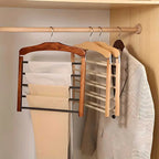 Multi-Tier Wooden Trouser Hanger