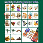 Nativity Advent Calendar – 24 daily building sets, complete scene