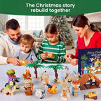 Nativity Advent Calendar – 24 daily building sets, complete scene