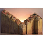 Nativity Pillar Set – nine resin figures, engraved details